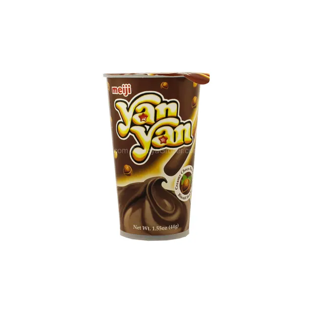 Meiji Yan Yan Biscuit Snack with Creamy Vanilla Flavoured Dip 44g