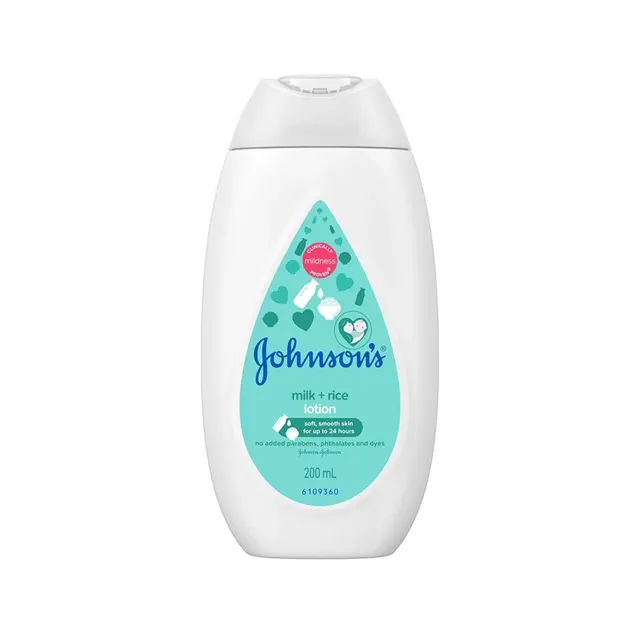 Johnson's Baby Lotion Milk + Rice (200ml