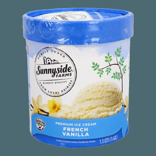 Sunnyside Farms Triple Vanilla Ice Cream 1.42L
