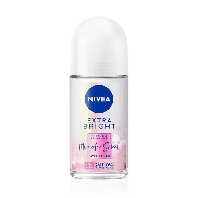 Nivea Whitening Happy Shave Anti-Perspirant Roll-On Deodorant 50ml