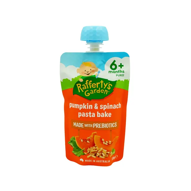 Rafferty's Garden Spinach, Apple, Broccoli and Pea (Pouch) 120g
