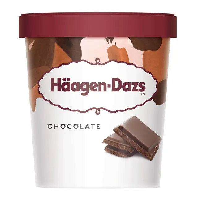Haagen-Dazs Chocolate Choc Almond Ice Cream 80ml x 3