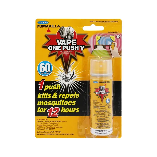 Fumakilla Vape One Push 60 Days 16ml