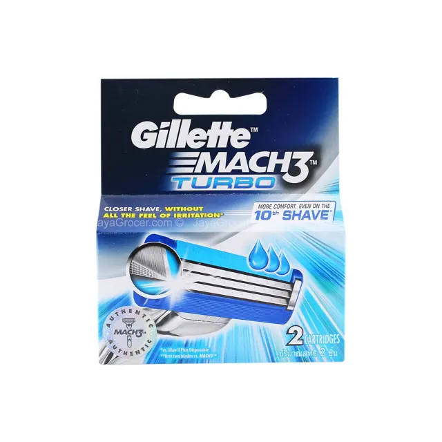 Gillette Mach 3 Turbo Razor 1pack