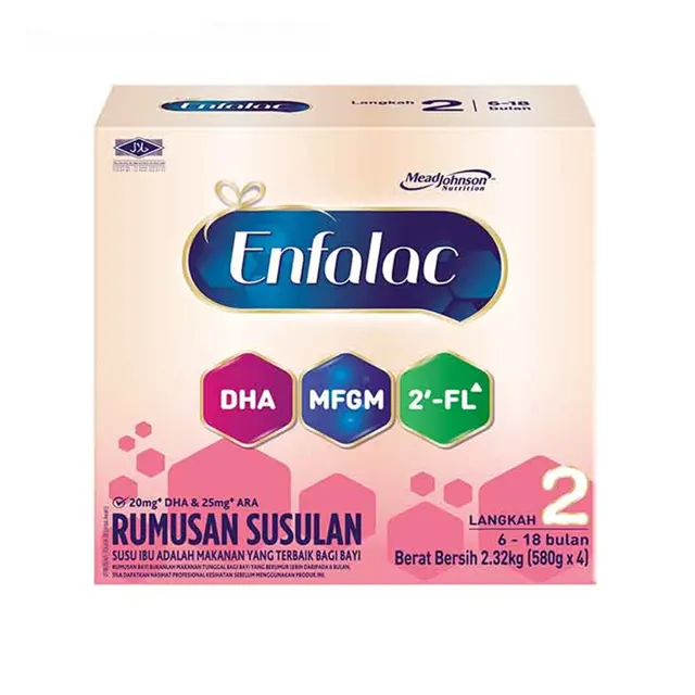 Enfalac A+/Enfalac Baby 2'-Fl Step 2 with Mfgm and Dha+ara 2.32kg
