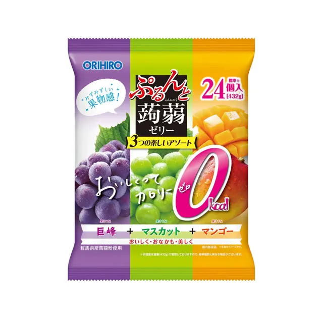 Orihiro Konnyaku Jelly Standing Peach 130g