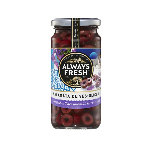 Always Fresh Black Olives-Sliced 235g