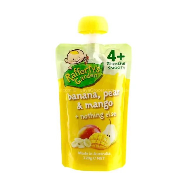 RaffertyÃ¢â‚¬â„¢s Garden Banana, Pear & Mango Ready-to-Eat Porridge 120g