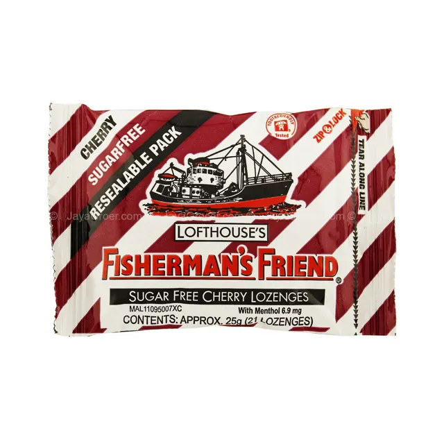 Lofthouse's Fisherman's Friend Sugar Free Blackcurrant Lozenges 25g