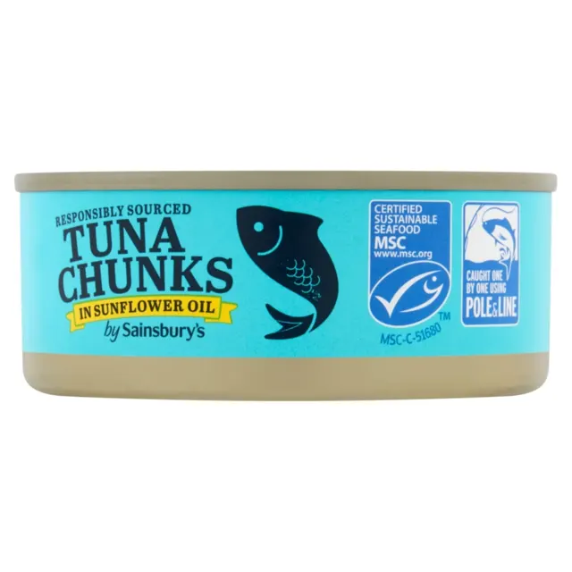 John West Tuna Chunks in Sunflower Oil 145g