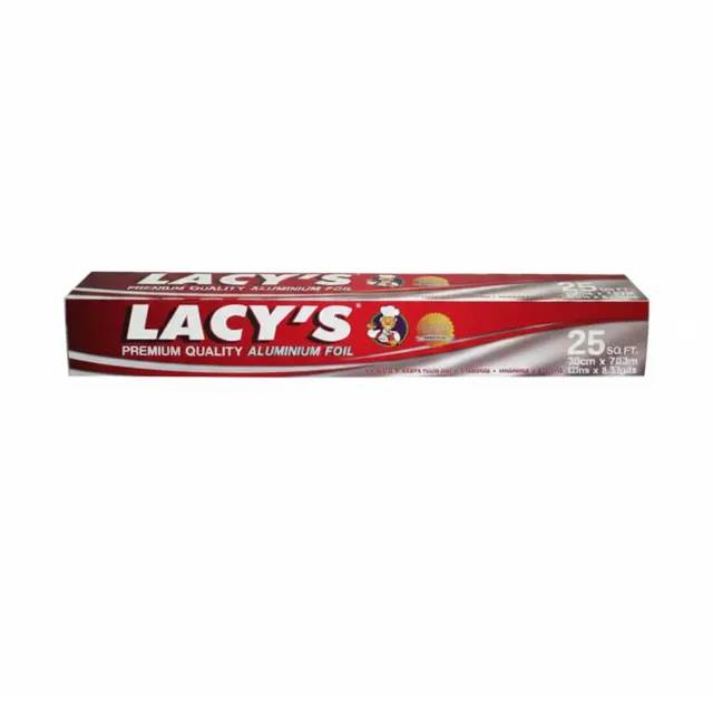 Lacy's Aluminium Foil Clingwrap