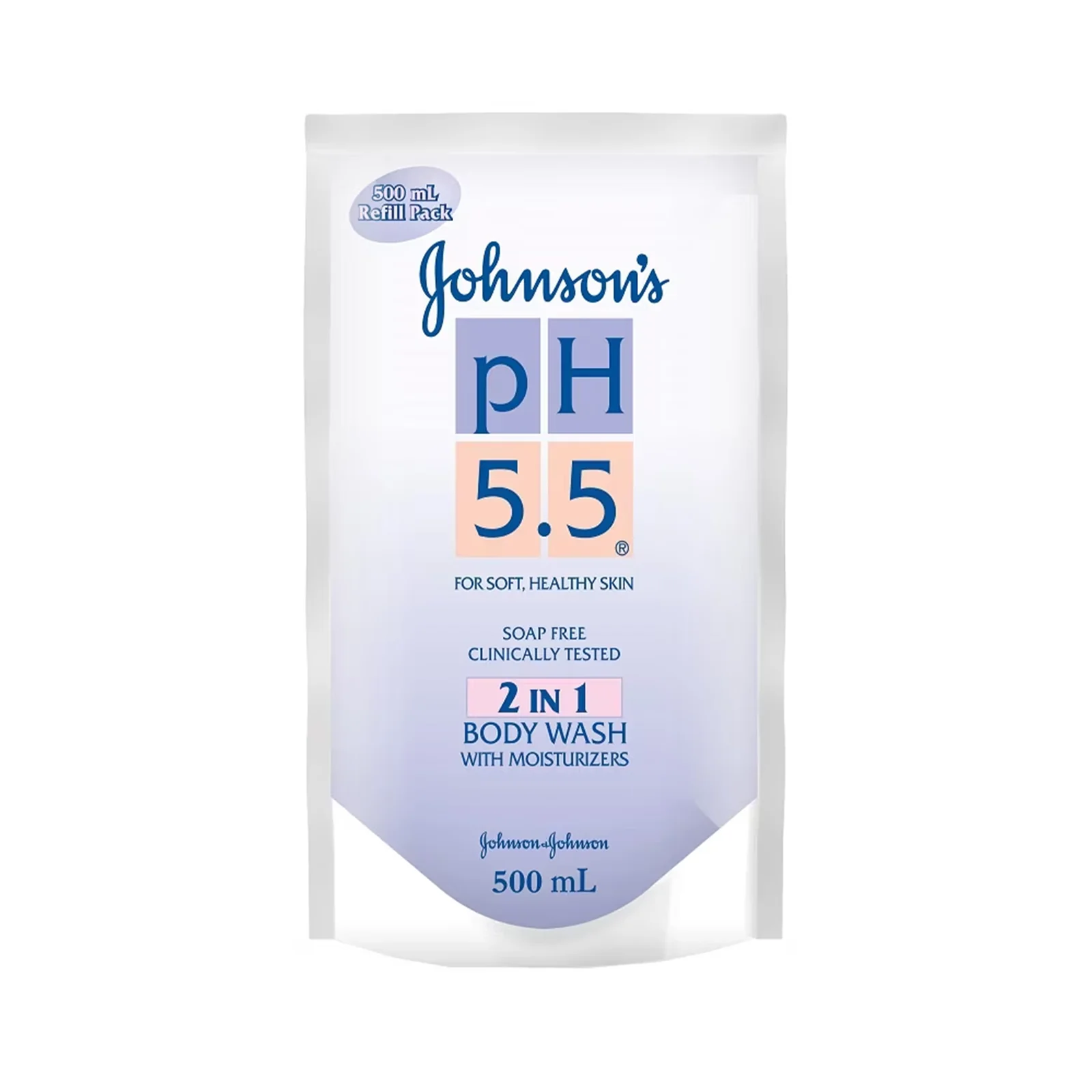 Johnsons ph 5.5 2 in 1 Body Wash Refill 500ml