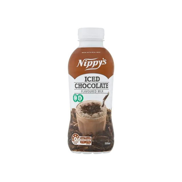 Nippys UHT milk iced Choc 500ml btl
