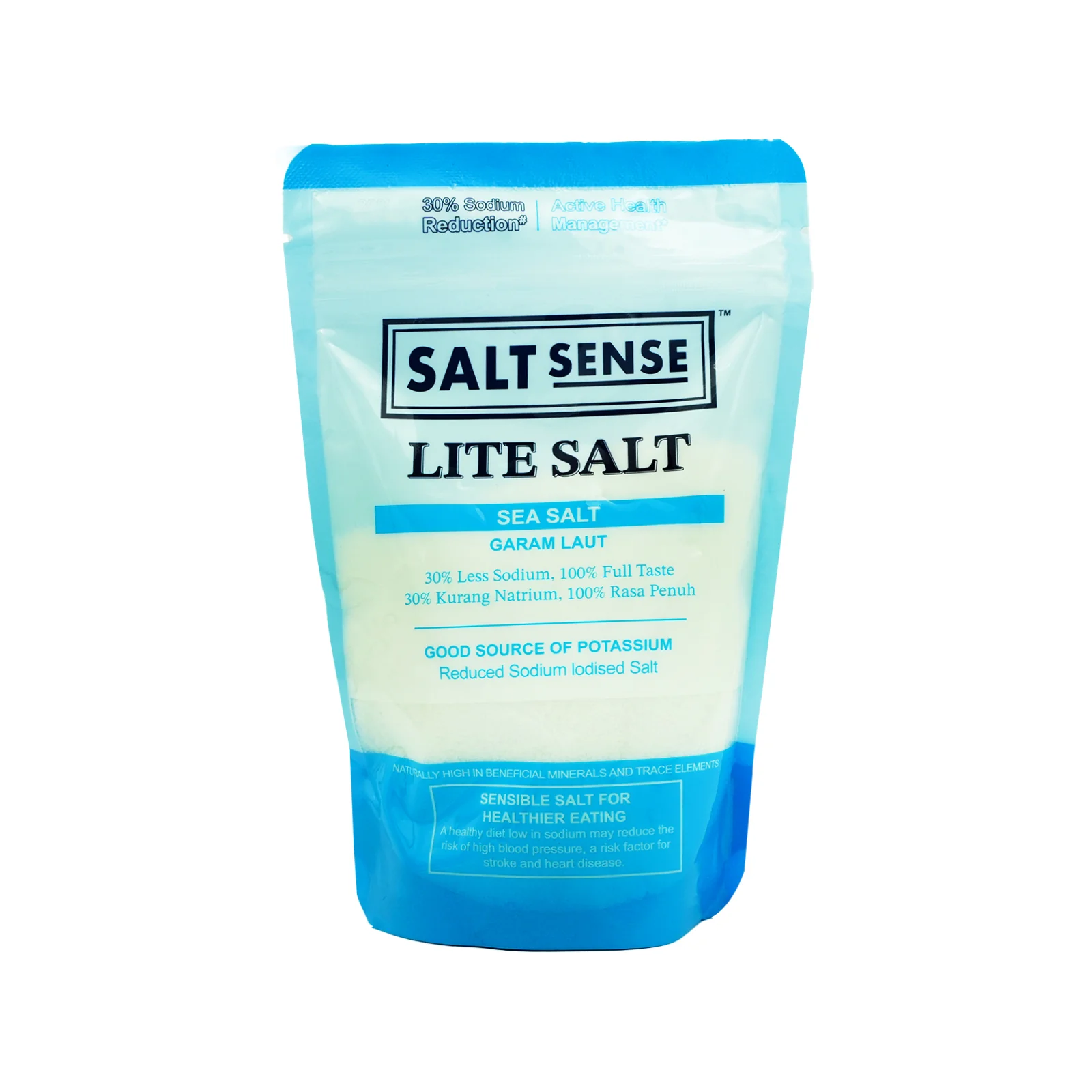 Salt Sense Lite Salt Pink Himalayan Salt 400g