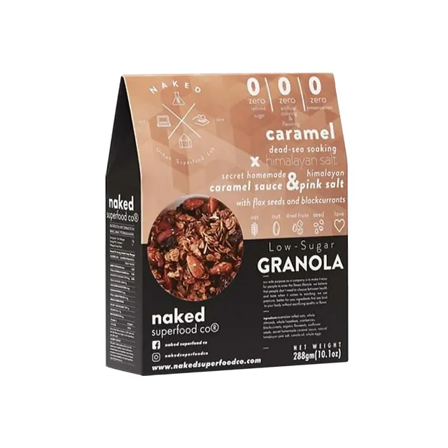 Naked Superfood Golden Milk Granola 49g