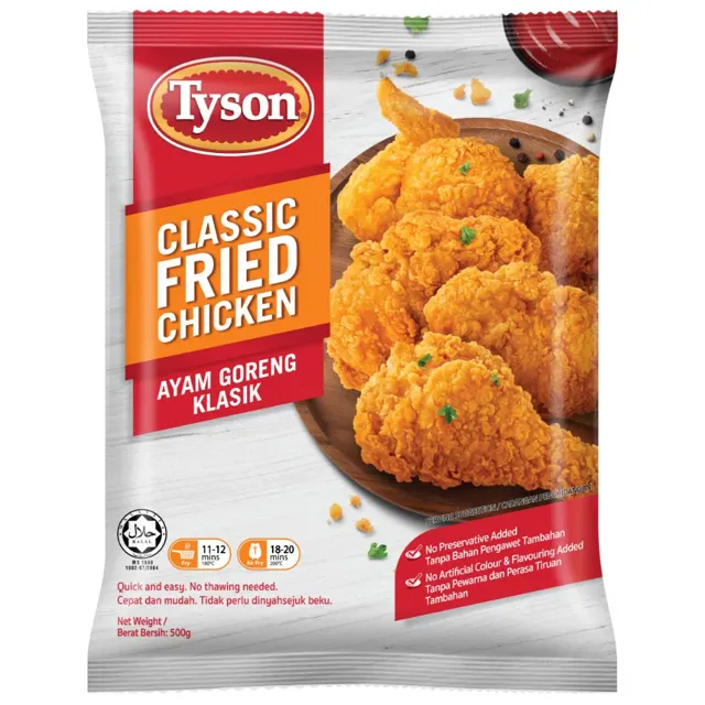 Tyson Classic Fried Chicken 500g