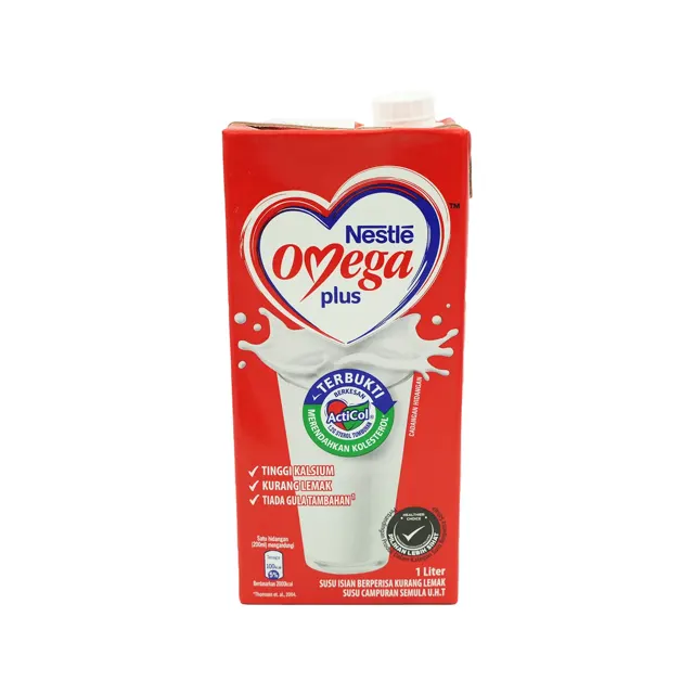 Nestle Omega Plus UHT Milk 1L