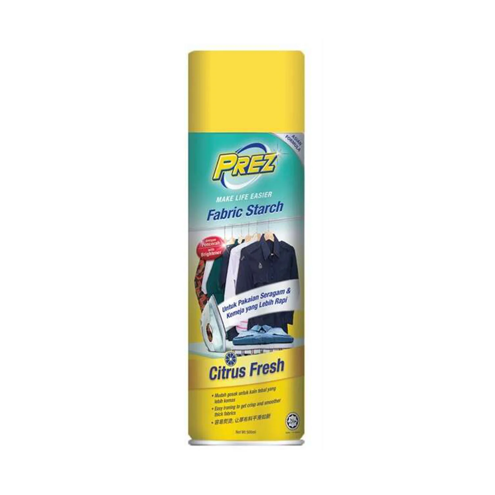 Prez Fabric Starch Morning Fresh 500ml