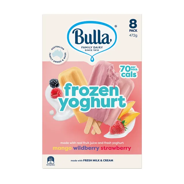 Bulla Murray Street Caramel Maple Choc Top Ice Cream 123ml