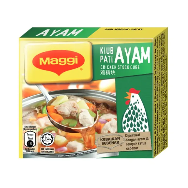 Maggi Chicken Stock 60g FOC 2 Cubes 6