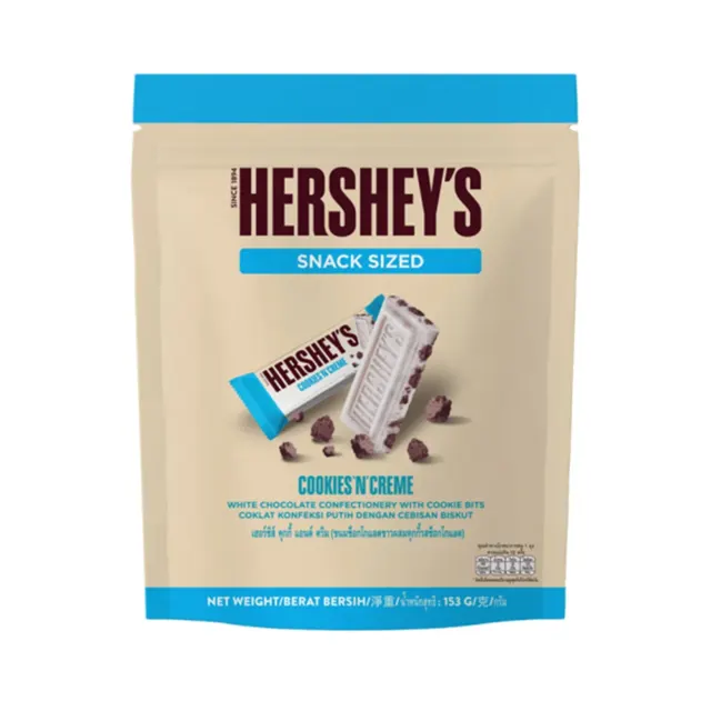 Hershey's Cookies n CrÃ¨me Chocolate Sharebag 153g