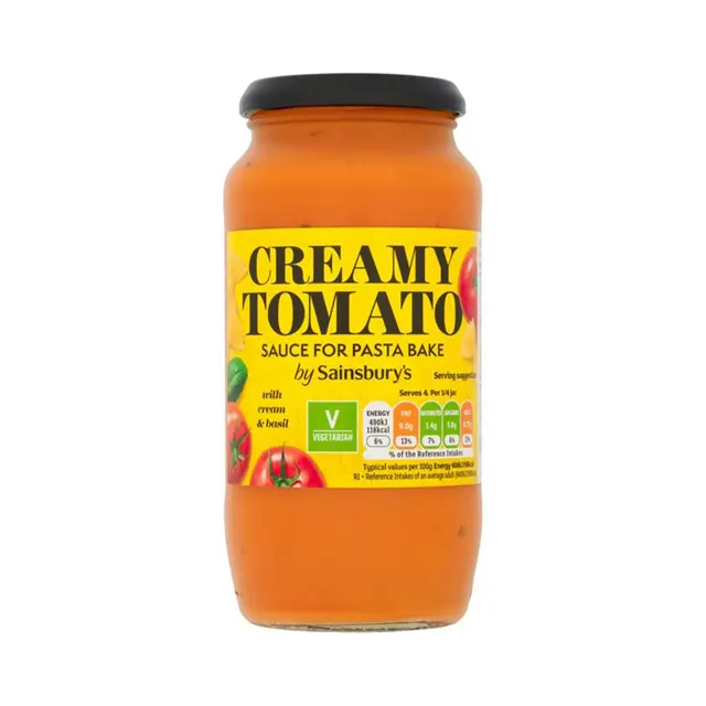 Sainsbury Creamy Tomato Pasta Bake Sauce 480g