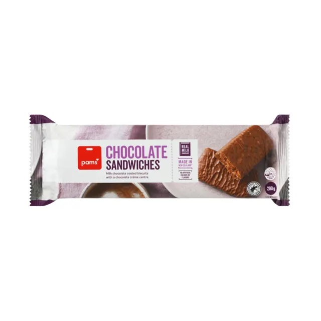 Pams Value Biscuits Vanilla Round 250g