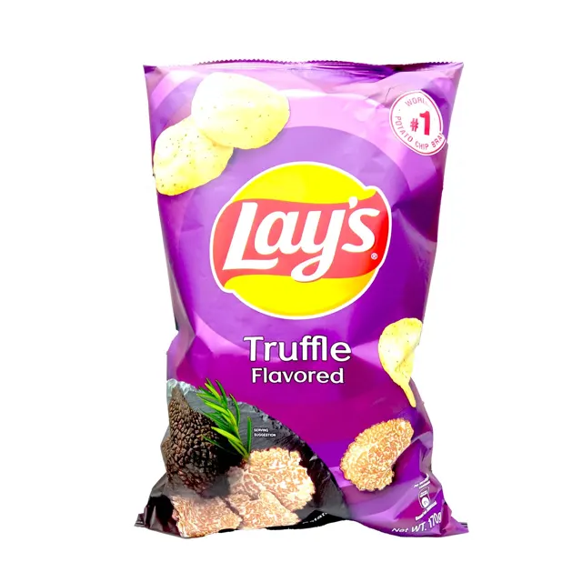Lays Stax Potato Chips Black Truffle 90g