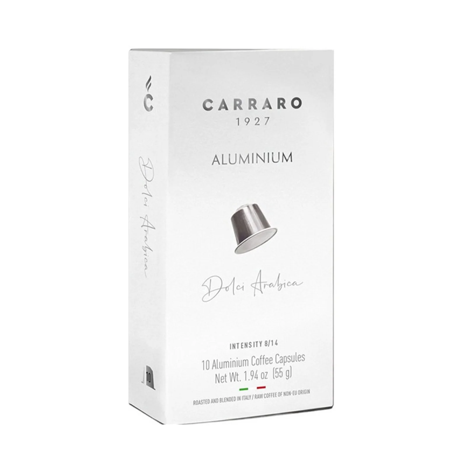 Carraro Dolci Arabica Aluminum Capsules 5.5g x 10