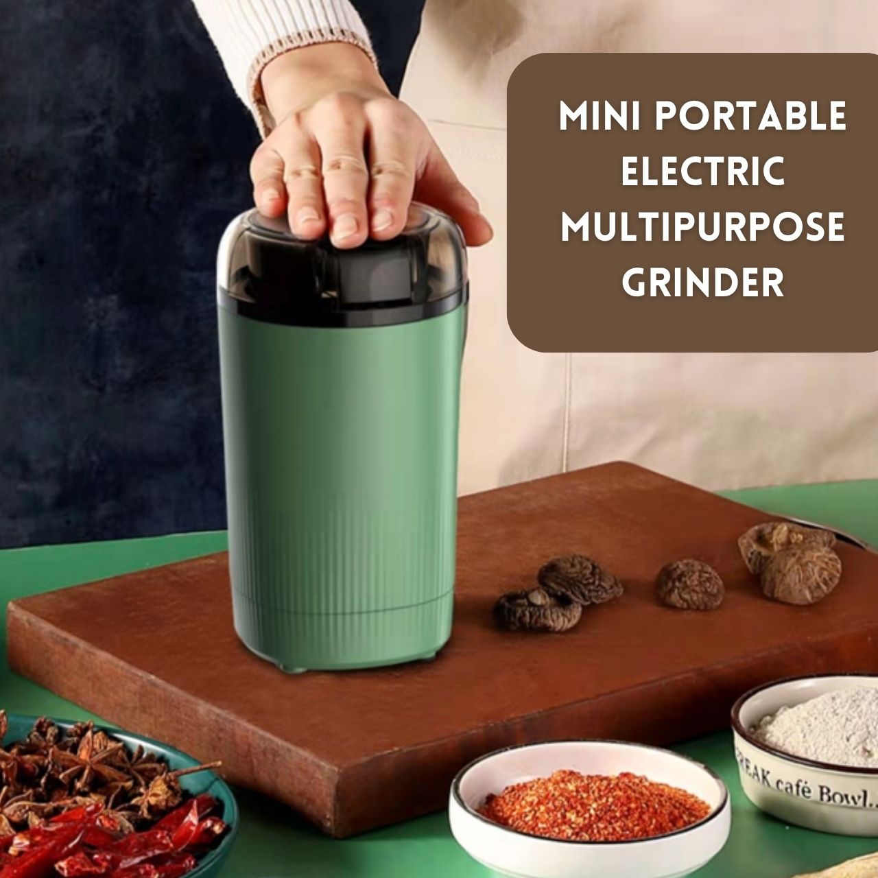 Mini Portable Electric Multipurpose Grinder