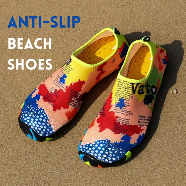 Anti-Slip Beach Shoes & Sandals Colourful