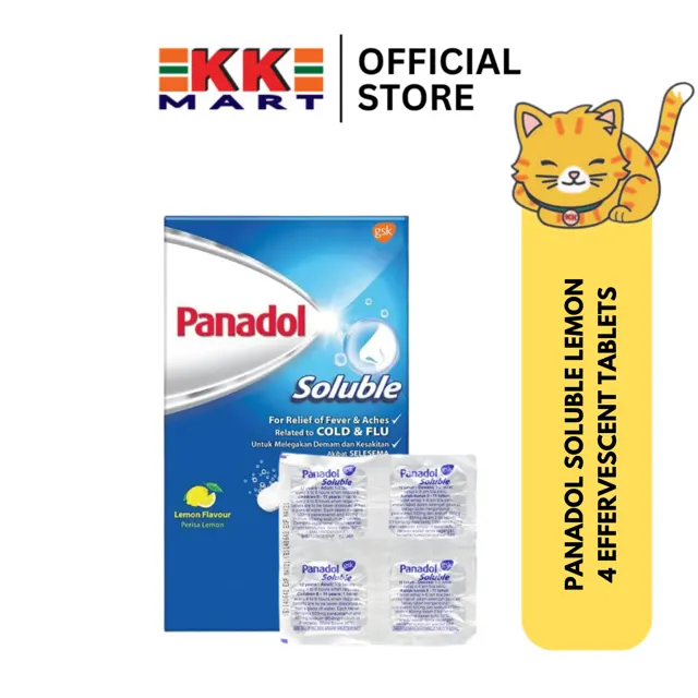 Panadol Soluble Lemon 4‘s