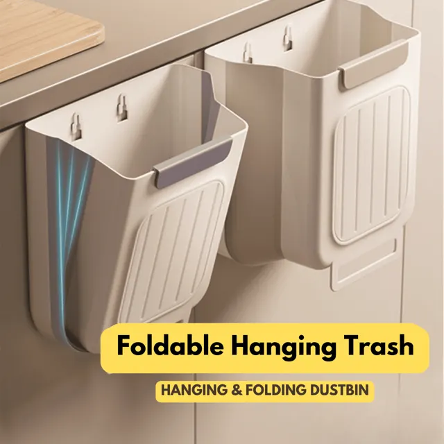 Foldable Hanging Trash Can 1's