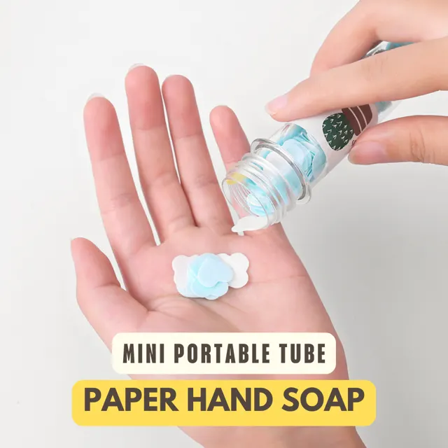 Portable Tube Mini Paper Soap