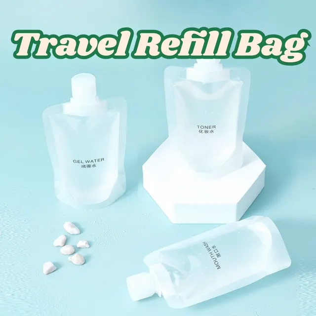 Transparent Travel Dispenser Bag