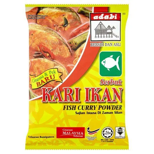 Adabi Serbuk Kari Ayam/Ikan