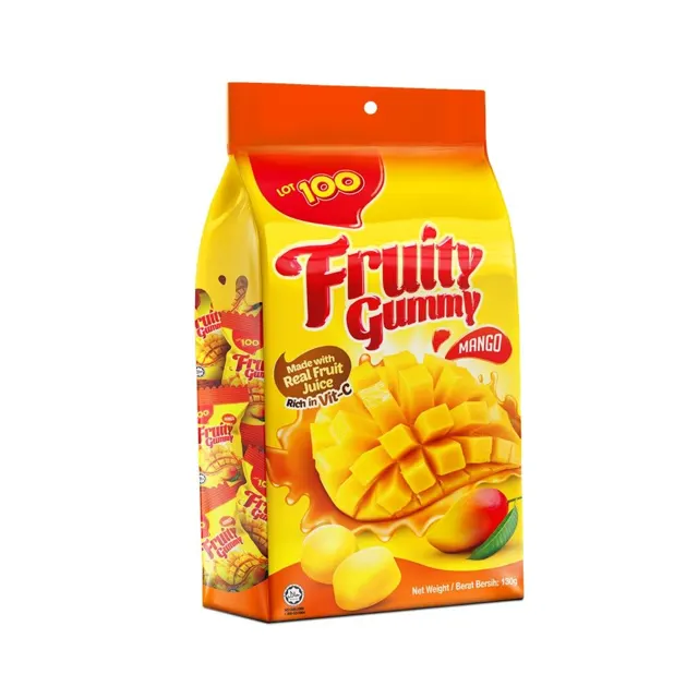 Lot 100 Gummy Jelly (mango) 130g