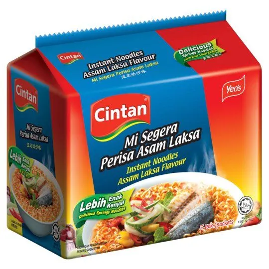 Cintan Instant Ndl Asam Laksa 5×76g