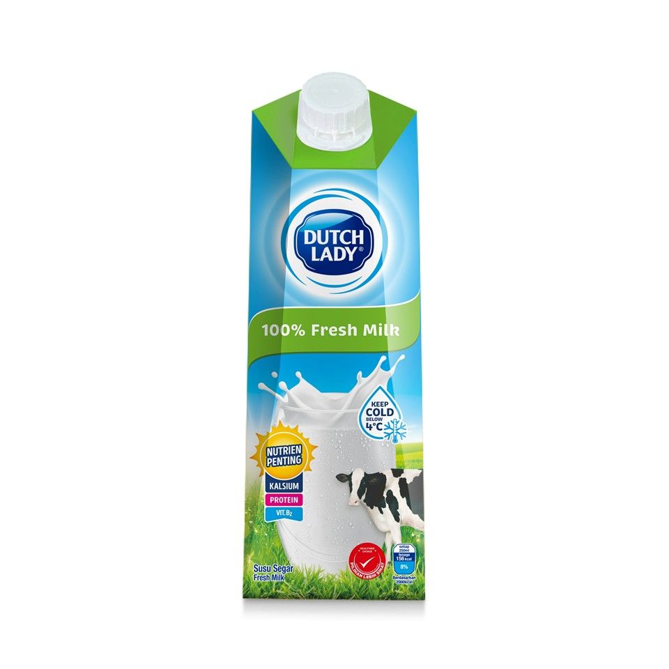 Dutch Lady Fresh Milk 1L