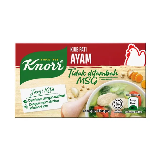 Knorr Chic Cube No Msg 6 Cubes