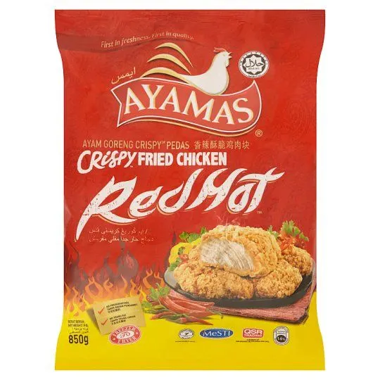 Ayamas Crispy F/chicken (red Hot ) 850g