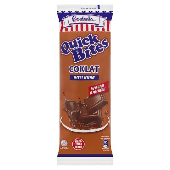 Quick Bites Cream Roll - Chocolate