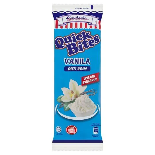 Quick Bites Cream Roll - Vanilla
