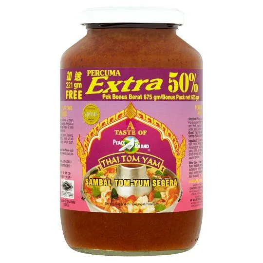 Peace Brand Tom Yam Sauce 454g