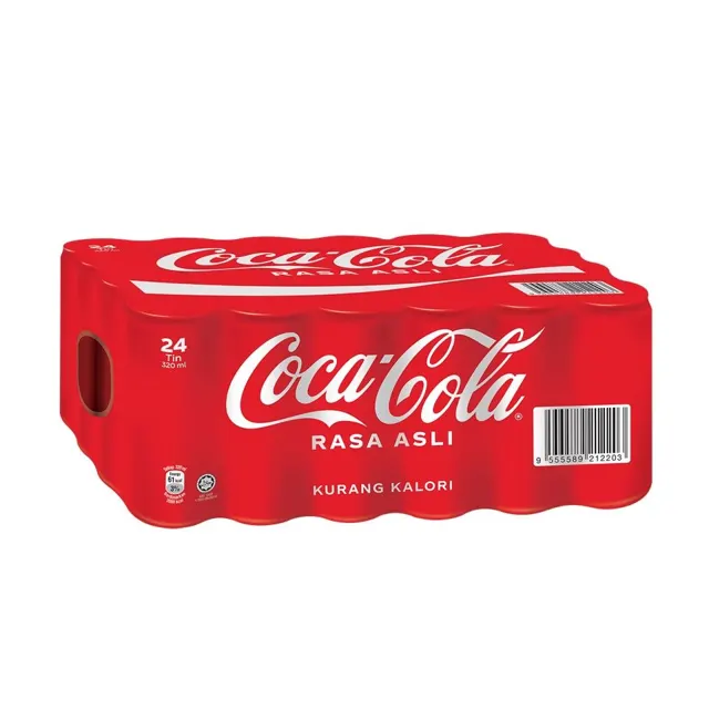 Coca-Cola Tanpa Kalori Carbonated Drink 320ml