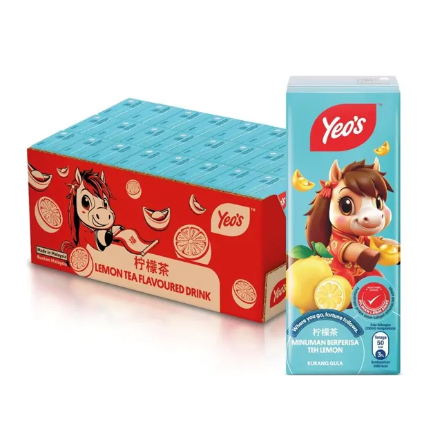 Yeo's Lemon Tea Drink 250ml x 6
