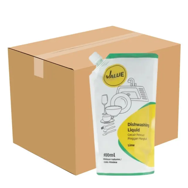 Cp12_value Dish Wash 900ml Refill Lime