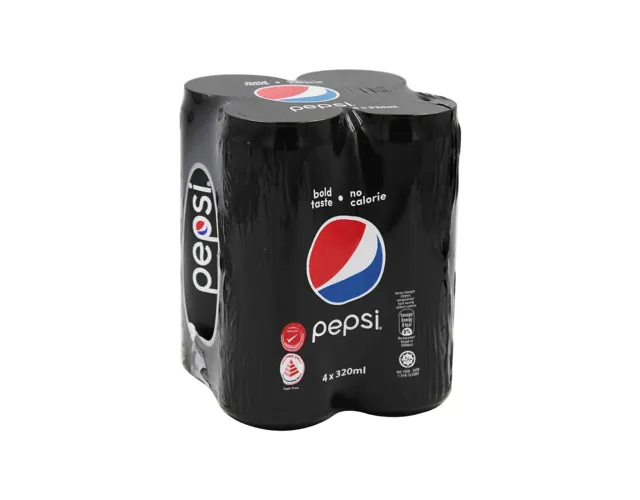 Cp6_pepsi Black Can 4 X 320ml