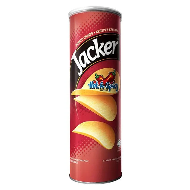 Jacker Potato Crisp Hot+spicy 110g