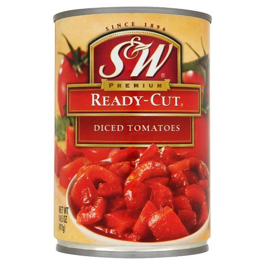 S&w Ready Cut Tomatoes 411g